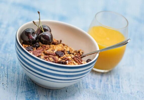 Sour Cherry And Nut Granola